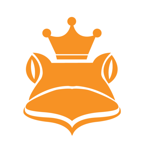 Logo-Symbol Teichreinigung24 Frosch mit Krone